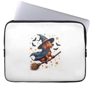 Hexen-Dachshund-Leckerei Laptopschutzhülle
