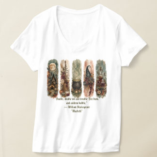 Hexen-Dekor, Gruseliges Halloween T-Shirt
