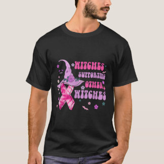 Hexen, die andere Hexen als Brustkrebs unterstütze T-Shirt