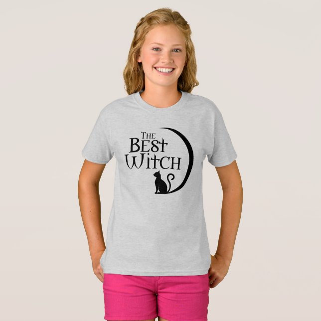 Hexen, die beste Hexe T-Shirt (Vorne ganz)
