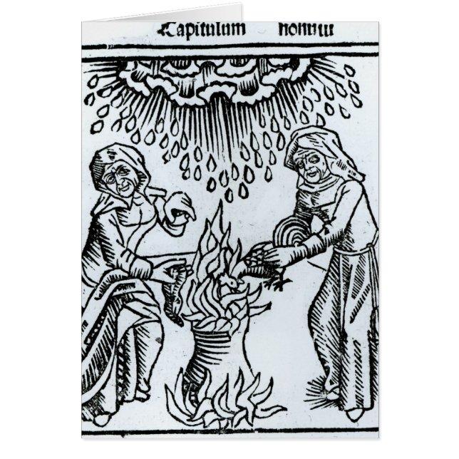 Hexen, die einen Bann, 1489 machen (Vorne)