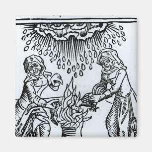 Hexen, die einen Bann, 1489 machen Magnet