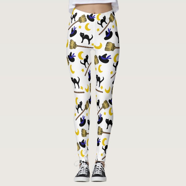 Hexen-Dinge Leggings (Vorderseite)