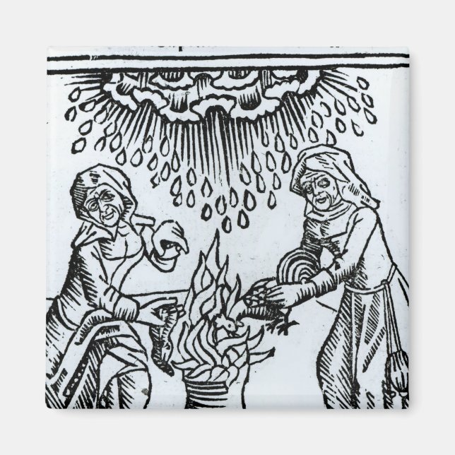 Hexen Einen Zauber machen, 1489 Magnet (Vorne)