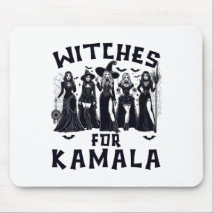 Hexen für Kamala Harris Wahl 2024 Halloween Mousepad