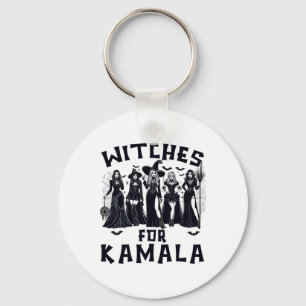 Hexen für Kamala Harris Wahl 2024 Halloween Schlüsselanhänger