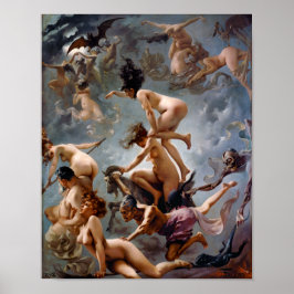 Hexen gehen zu ihrem Sabbat | Falero | Poster