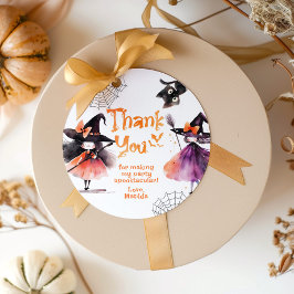 Hexen Halloween Geburtstagsparty danke Geschenkanhänger