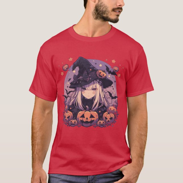 Hexen Halloween Hexenkürbis Halloween-Party fu T-Shirt (Vorderseite)