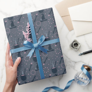 Hexen-Halloween-Kessel-Magie Geschenkpapier