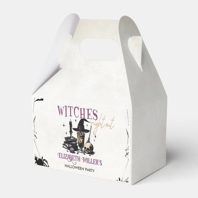Hexen Halloween Night Party Geschenkschachtel (Vorderseite)