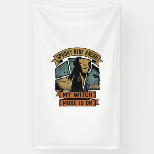 Hexen-Halloween-Shirt Lustiges Vintage-Hexen-Desig Banner