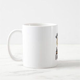 Hexen-Halloween-Shirt mit Vintage-Mond-Friedhof Kaffeetasse