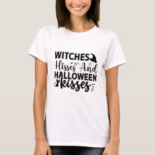 Hexen Hisses und Halloween Kisses T-Shirt