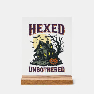 Hexen Humor Shirt Vintage Verzaubertes Cottage Hal Acrylschild