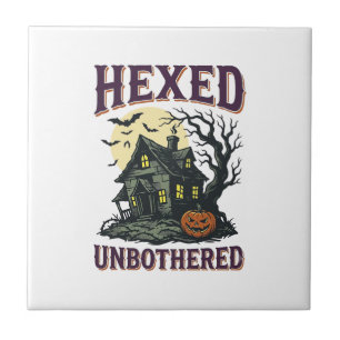 Hexen Humor Shirt Vintage Verzaubertes Cottage Hal Fliese