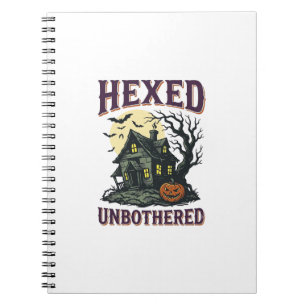Hexen Humor Shirt Vintage Verzaubertes Cottage Hal Notizblock