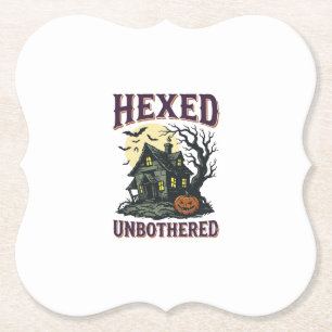 Hexen Humor Shirt Vintage Verzaubertes Cottage Hal Untersetzer