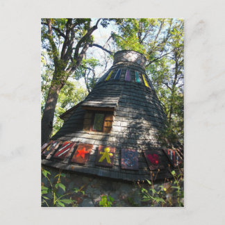 Hexen Hut Postkarte