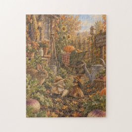 Hexen im Küchengarten Puzzle