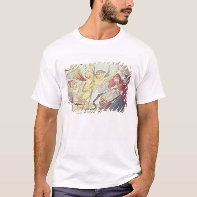 Hexen in einem Hayloft T-Shirt (Vorderseite)