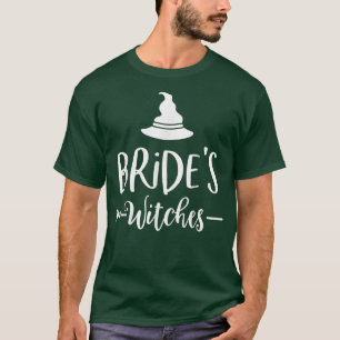 Hexen-Junggesellinnenabschied der Braut Halloween- T-Shirt