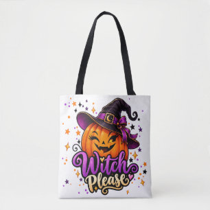 Hexen-Kürbis-Halloween-Tasche