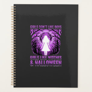 Hexen-Mädchen Halloween-Design Planer