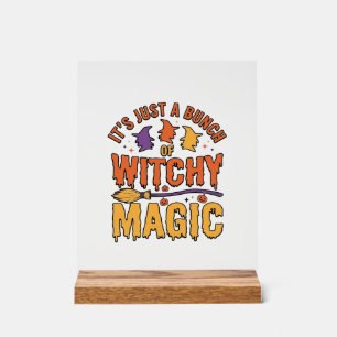Hexen-Magie-Halloween-Typografie-Design_1 Acrylschild