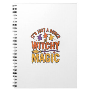 Hexen-Magie-Halloween-Typografie-Design_1 Notizblock