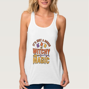 Hexen-Magie-Halloween-Typografie-Design_1 Tank Top