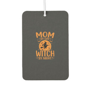 Hexen-Mama Halloween-Design Autolufterfrischer