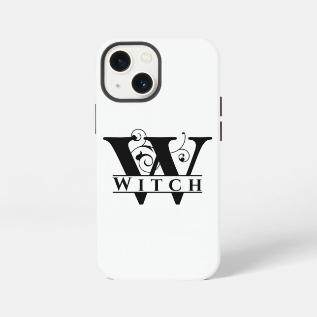 Hexen-Monogramm-Name-Design Case-Mate iPhone Hülle (Rückseite)