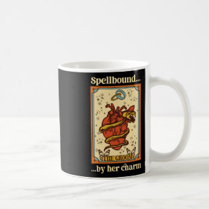 Hexen-Mystische lustige Braut und Bräutigam, verza Kaffeetasse