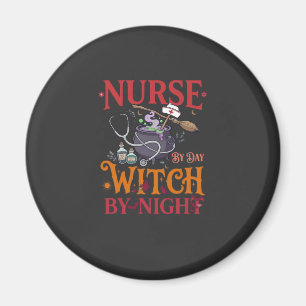 Hexen-Nacht-Halloween-Kessel-Stethoskop Tag der Kr Magnet