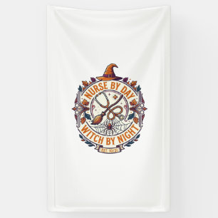 Hexen-Nacht-Halloween-Stethoskop-Besen_ Banner