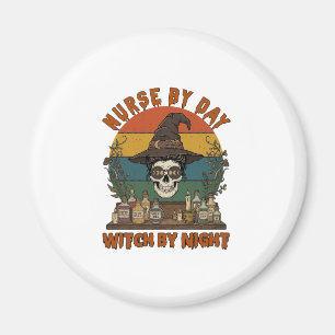 Hexen-Nacht-Halloween-Totenkopf-Potionen_1 Magnet