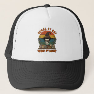 Hexen-Nacht-Halloween-Totenkopf-Potionen_1 Truckerkappe