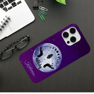Hexen Nacht - Mystische Mondphasen Name Case-Mate iPhone Hülle