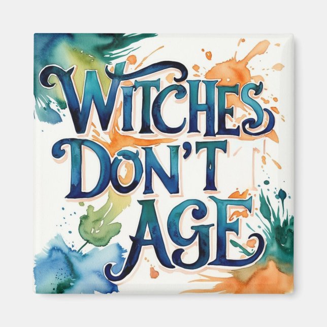 Hexen nicht altern magnet (Vorne)