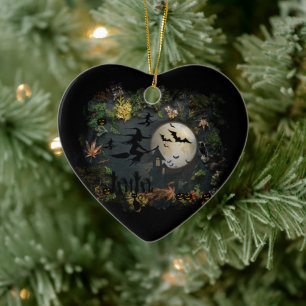 Hexen Party Night Keramik Ornament
