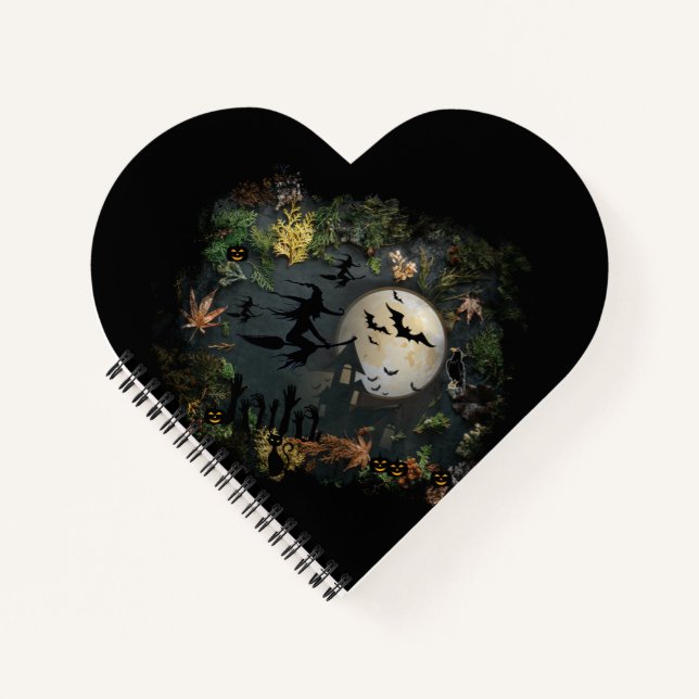 Hexen Party Night Notizbuch (Vorderseite)