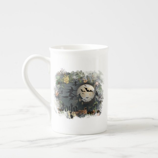 Hexen Party Night Prozellantasse (Links)