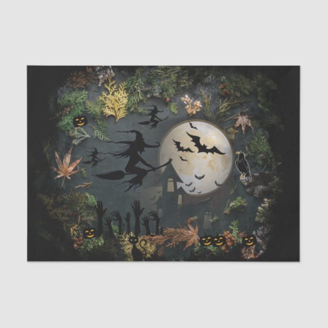 Hexen Party Night Seidenpapier (Vorderseite)