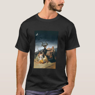 Hexen Sabbat (Brujas sábado) von Francisco Goya T-Shirt