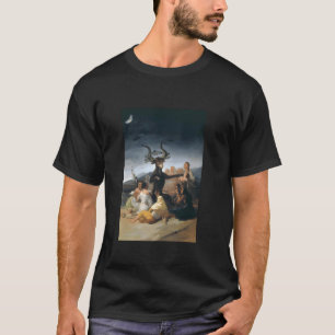 Hexen Sabbat (Brujas sábado) von Francisco Goya T-Shirt