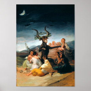 Hexen-Sabbat (Goya, 1798) Poster