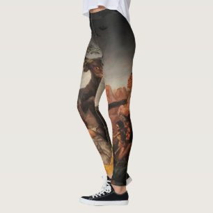Hexen' Sabbat von Francisco de Goya Leggings