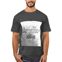 Hexen-Shirt Salem Historisches Zitat