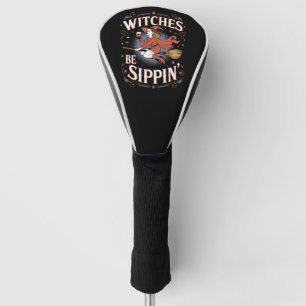 Hexen sollten Halloween-Urlaub Grusel trinken Golf Headcover